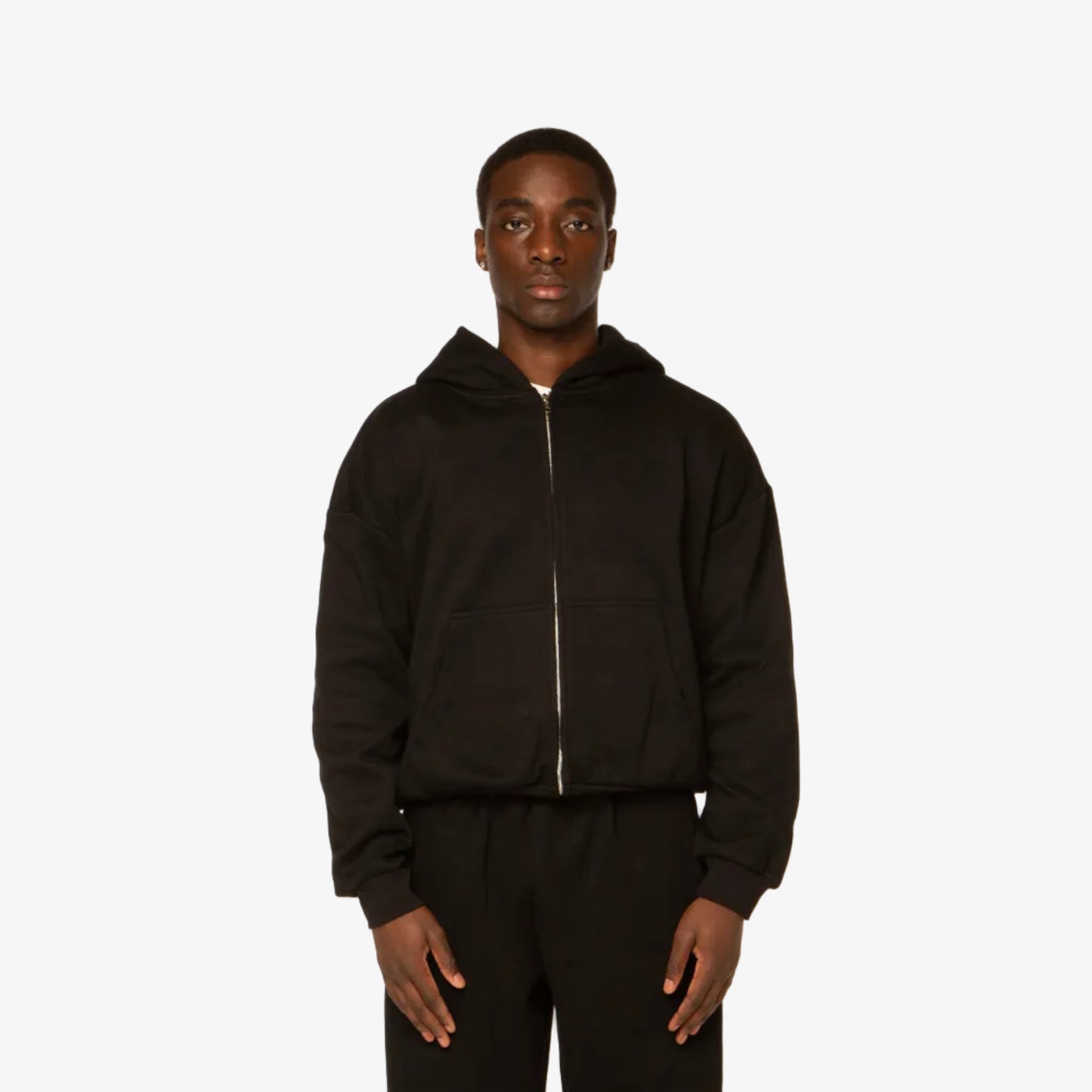 Oversized Zip-Up Hoodie